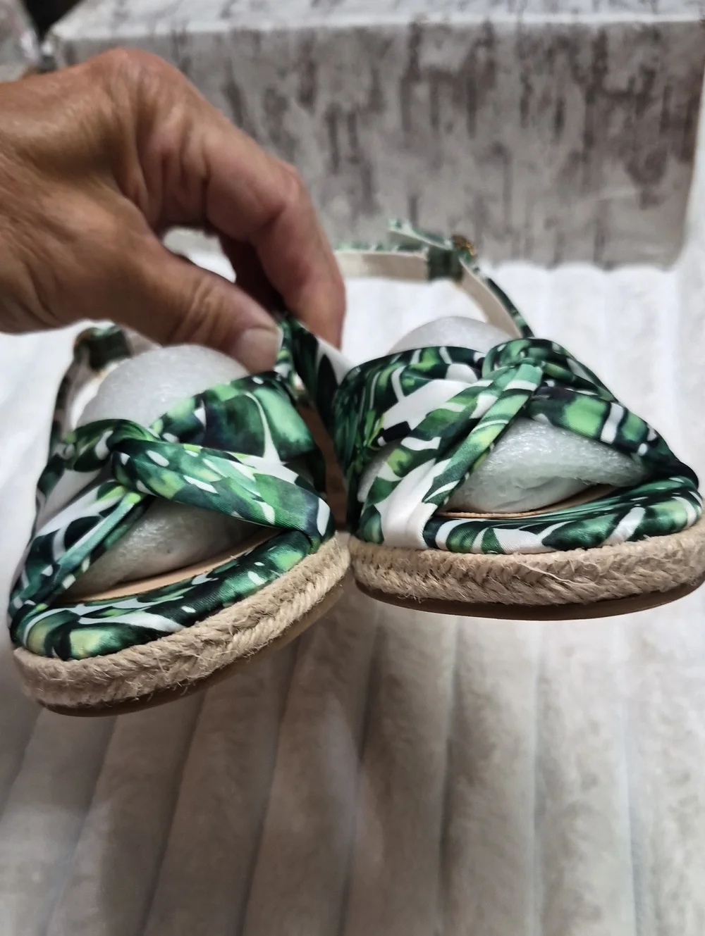 Bella Vita Kimora Wedge Espadrille Sandals Women's Sz 6 M 🆕️